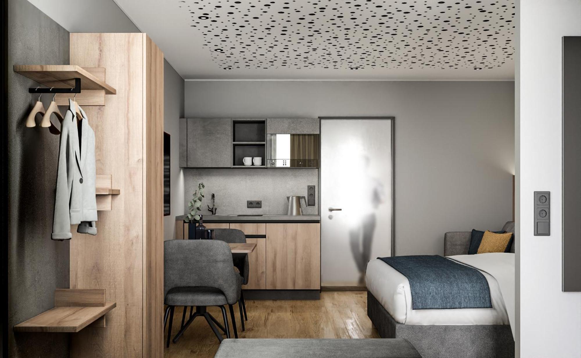 Xzllenz Traum Studio-Apartment, Frei-Parken, U-Bahn, Kueche Neurenberg Kamer foto